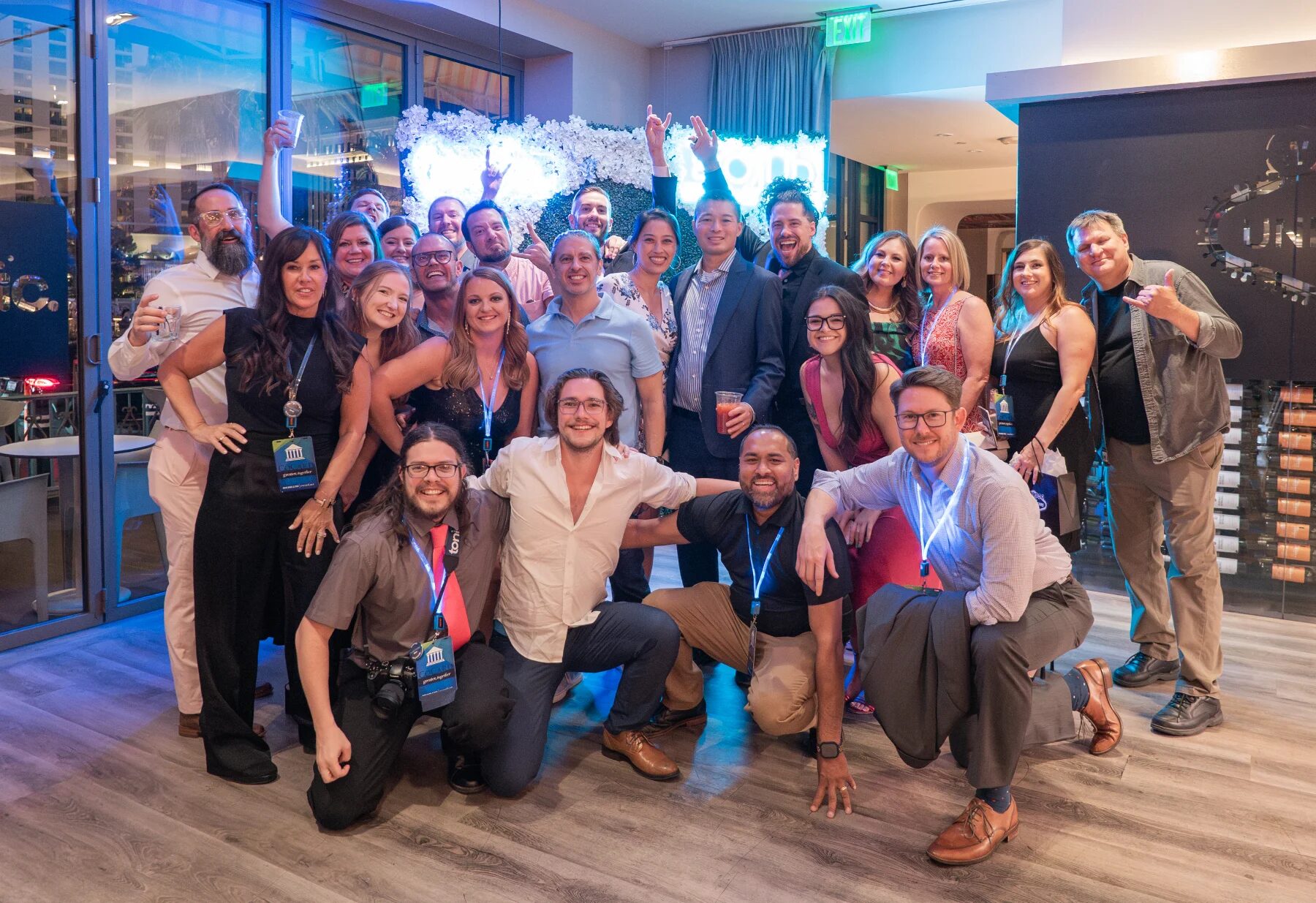 Tonic POS Team at RetailNOW Reception (2024) The Tonic POS team posing for a group photo at the 2024 RetailNOW evening reception.